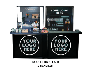 double cocktailbar black