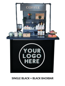 single black backbar